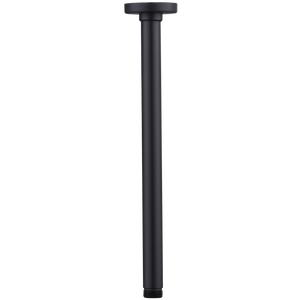 OLIVERI ROME CEILING MOUNTED SHOWER ARM 300MM MATTE BLACK