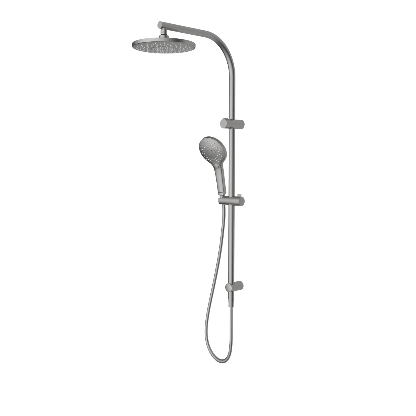 OLIVERI ROME DUAL SHOWER SET BRUSHED NICKEL