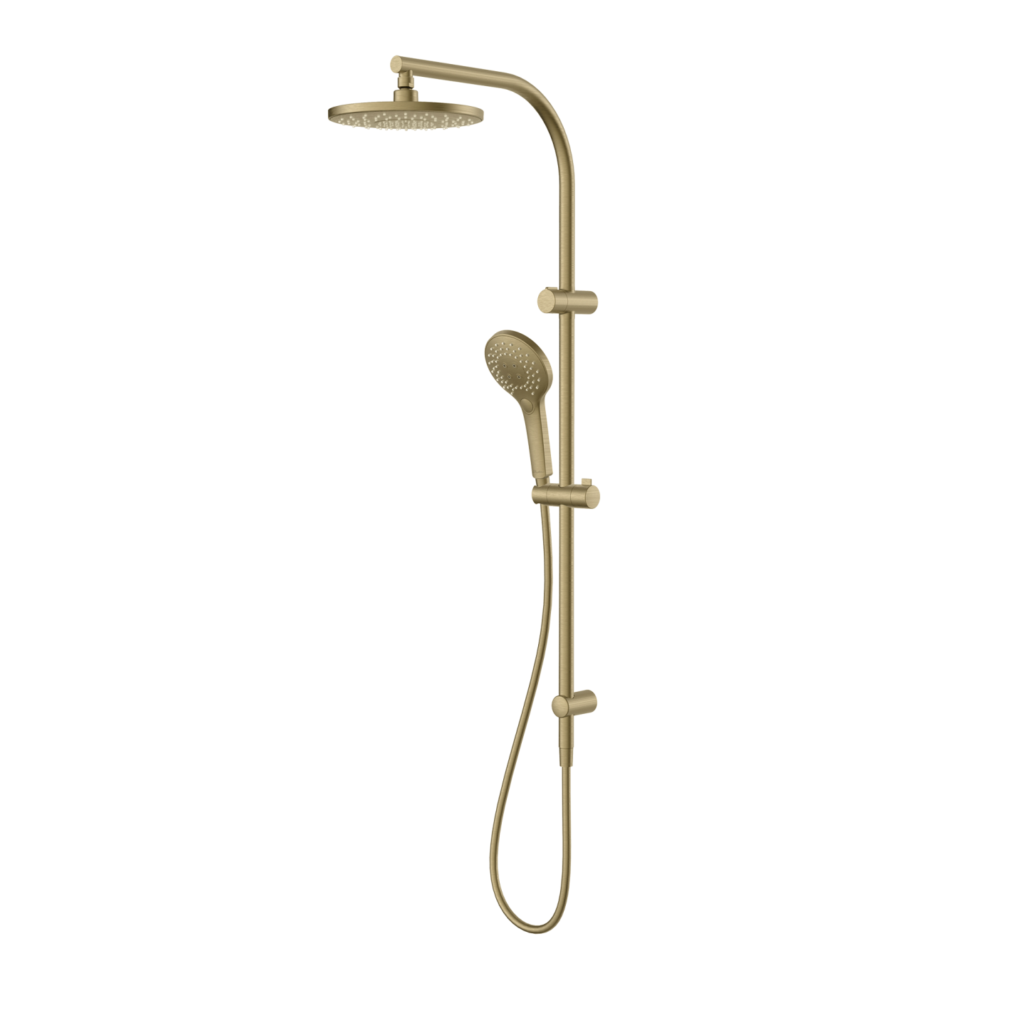 OLIVERI ROME DUAL SHOWER SET CLASSIC GOLD