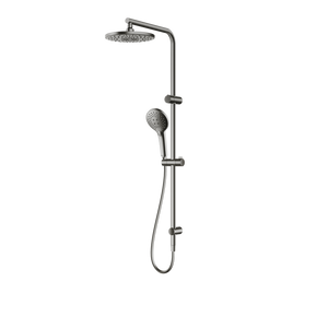 OLIVERI ROME DUAL SHOWER SET GUN METAL