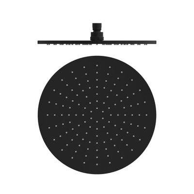 NERO ROUND SHOWER HEAD 300MM MATTE BLACK