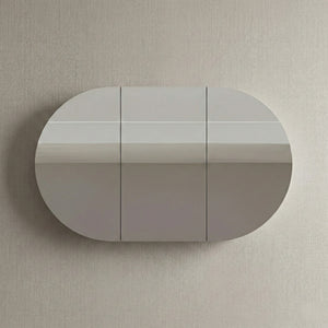 INFINITY ROSY SEMI MATTE BLACK SHAVING CABINET 1200X750MM
