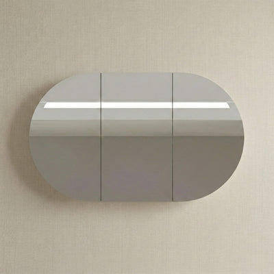 INFINITY ROSY SEMI MATTE WHITE SHAVING CABINET 1200X750MM