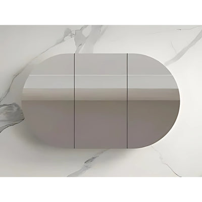 INFINITY ROSY SEMI MATTE BLACK SHAVING CABINET 1500X900MM