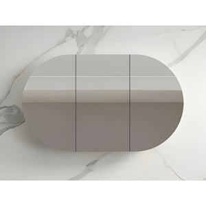 INFINITY ROSY SEMI MATTE WHITE SHAVING CABINET 1500X900MM