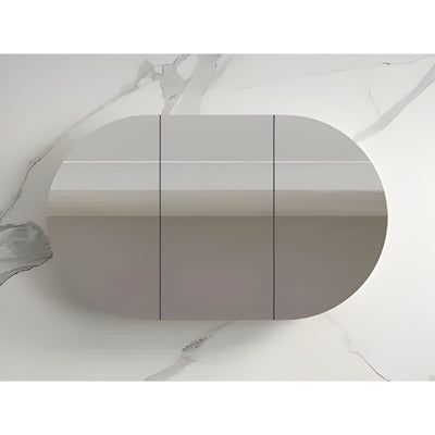 INFINITY ROSY SEMI MATTE WHITE SHAVING CABINET 1500X900MM