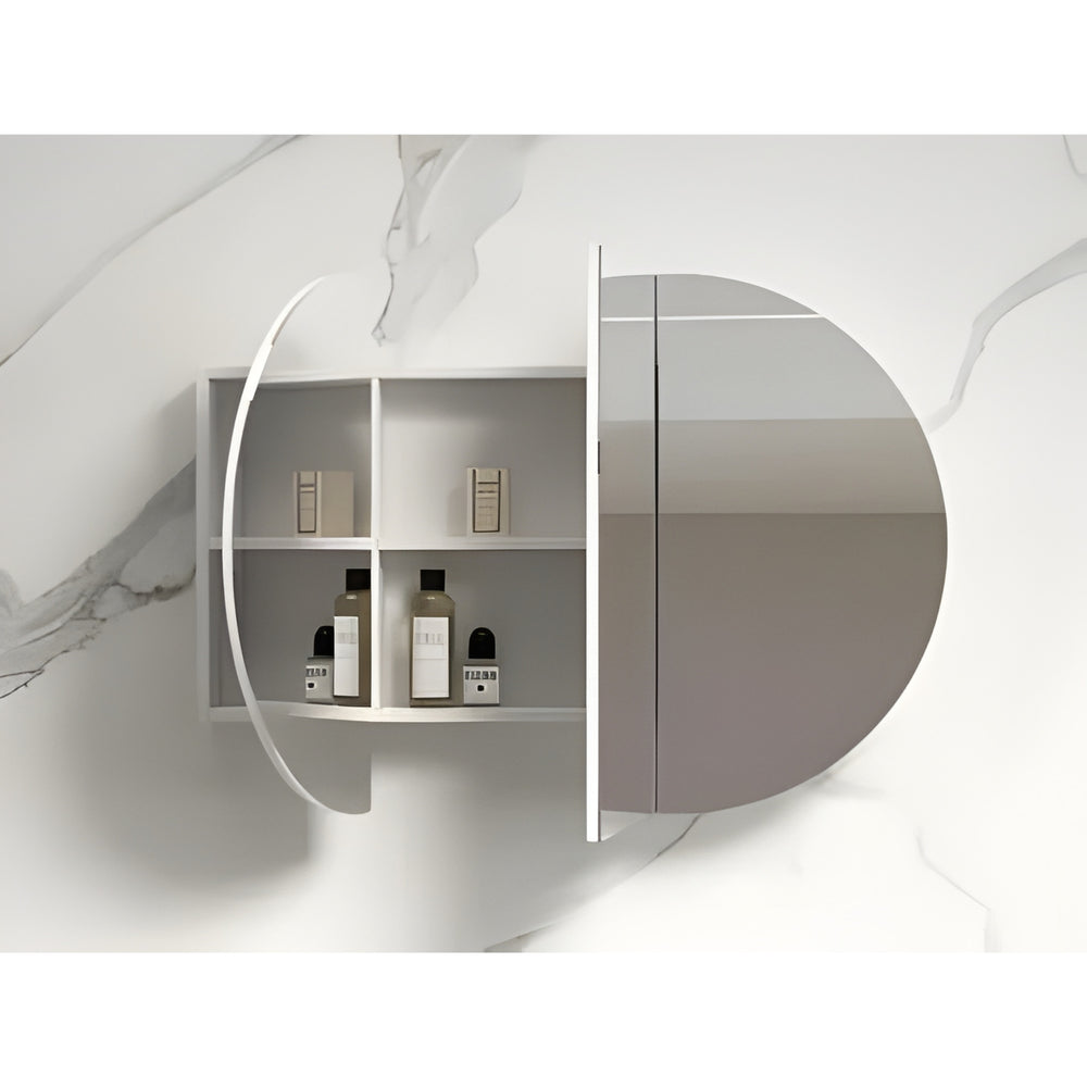 INFINITY ROSY SEMI MATTE WHITE SHAVING CABINET 1500X900MM