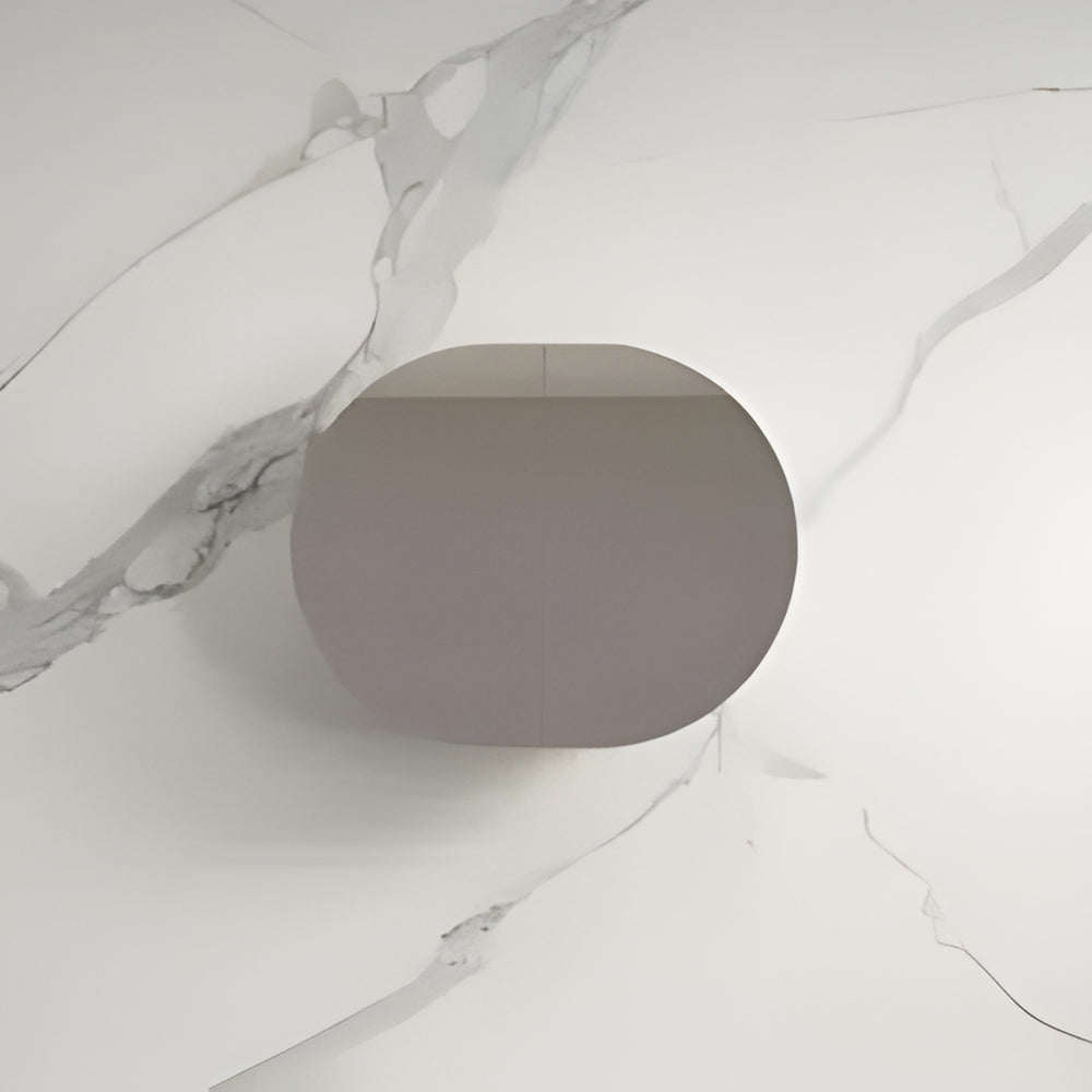 INFINITY ROSY SEMI MATTE WHITE SHAVING CABINET 750X600MM