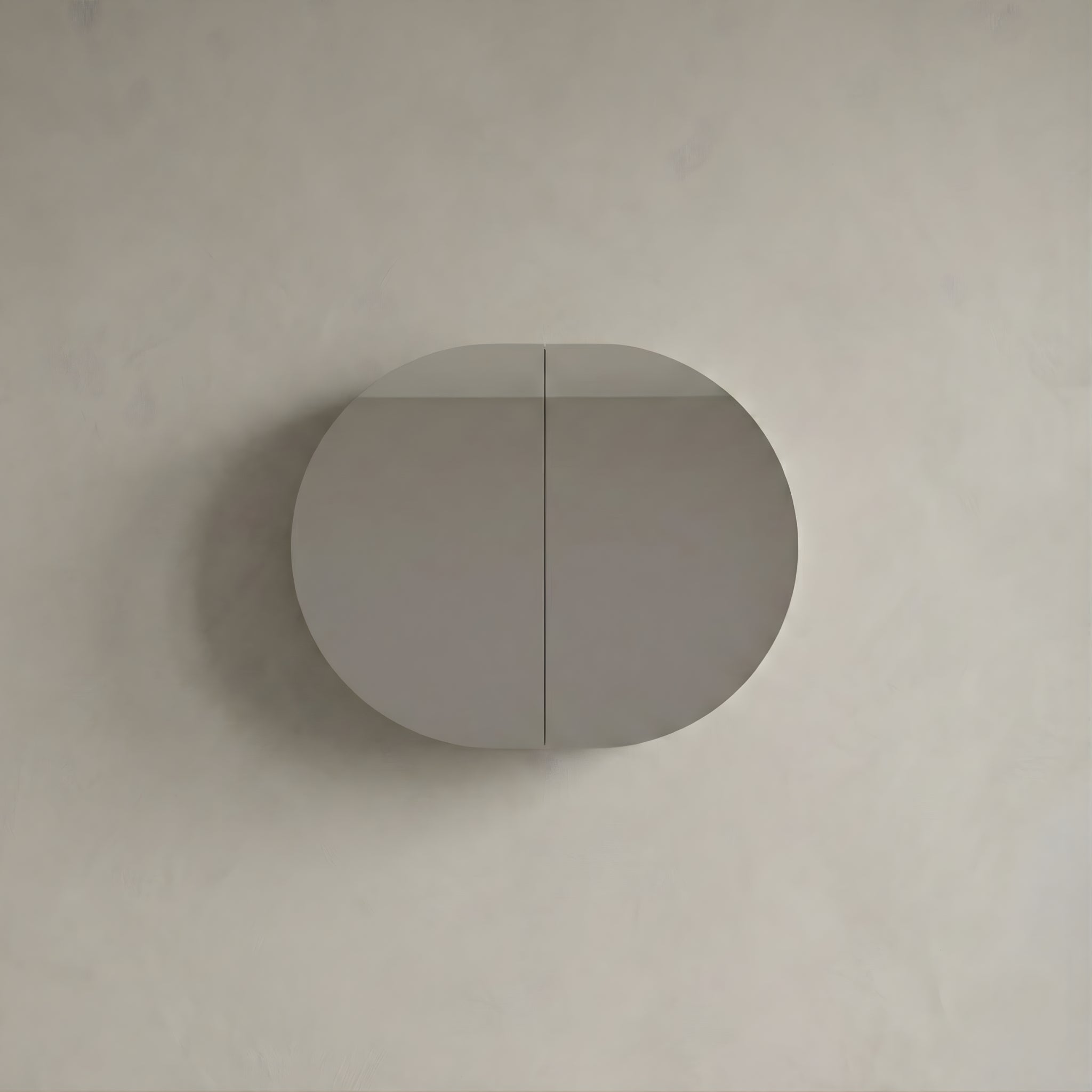 INFINITY ROSY SEMI MATTE WHITE SHAVING CABINET 900X650MM