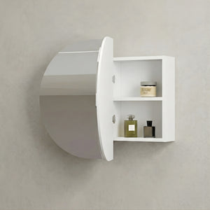INFINITY ROSY SEMI MATTE WHITE SHAVING CABINET 900X650MM