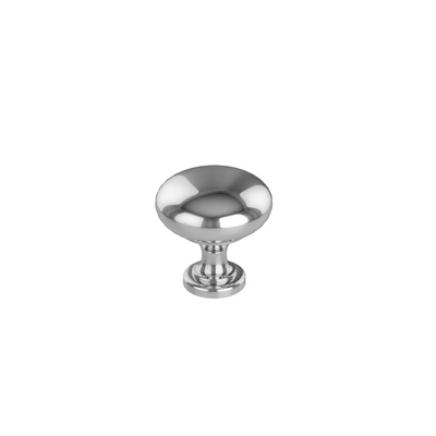 TIMBERLINE ROUND KNOB HANDLE CHROME 26MM