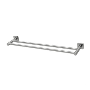 PHOENIX RADII SS 316 LEAD FREE DOUBLE TOWEL RAIL STAINLESS STEEL (AVAILABLE IN 600MM AND 800MM)