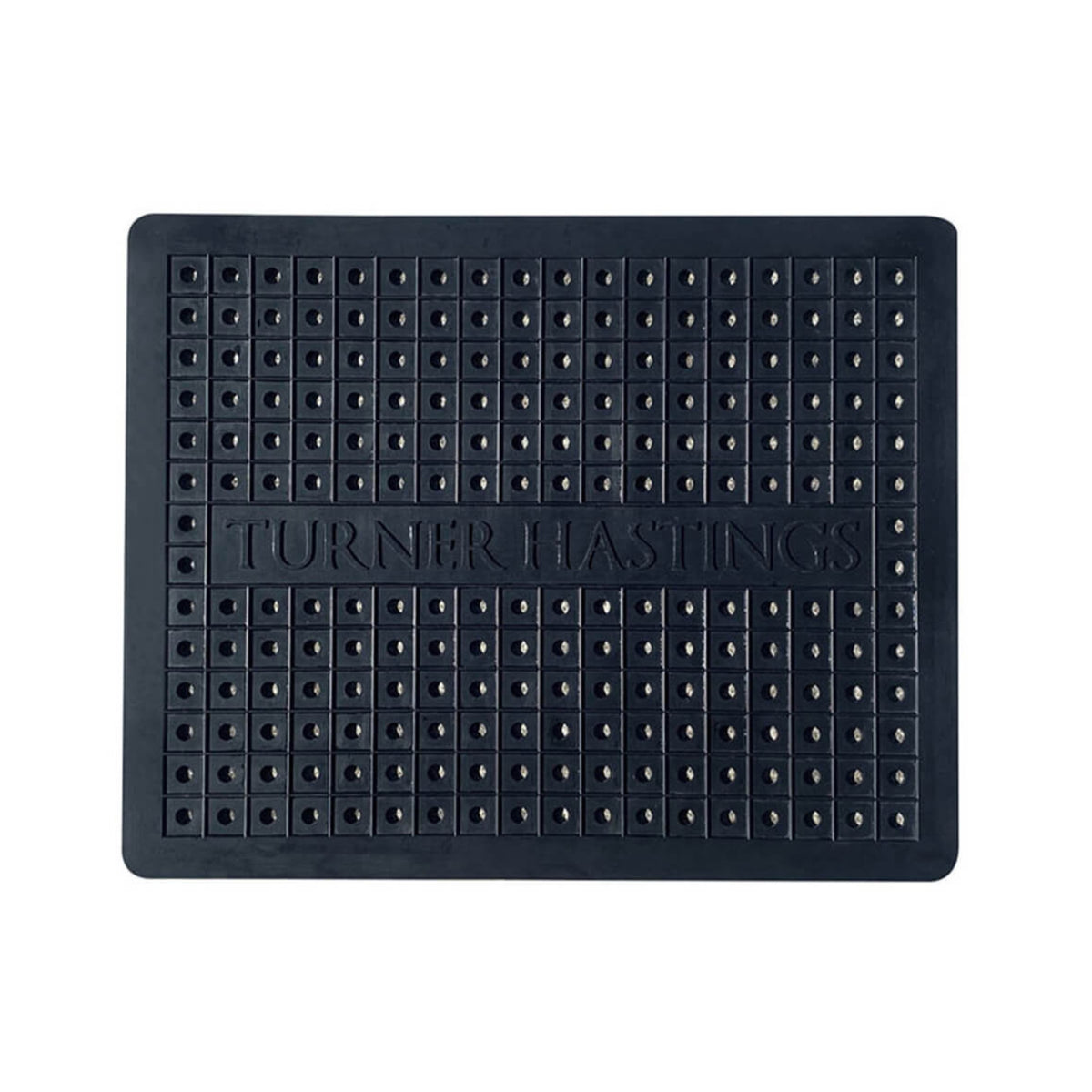 TURNER HASTINGS PROTECTIVE SILICONE SINK MAT 400MM BLACK