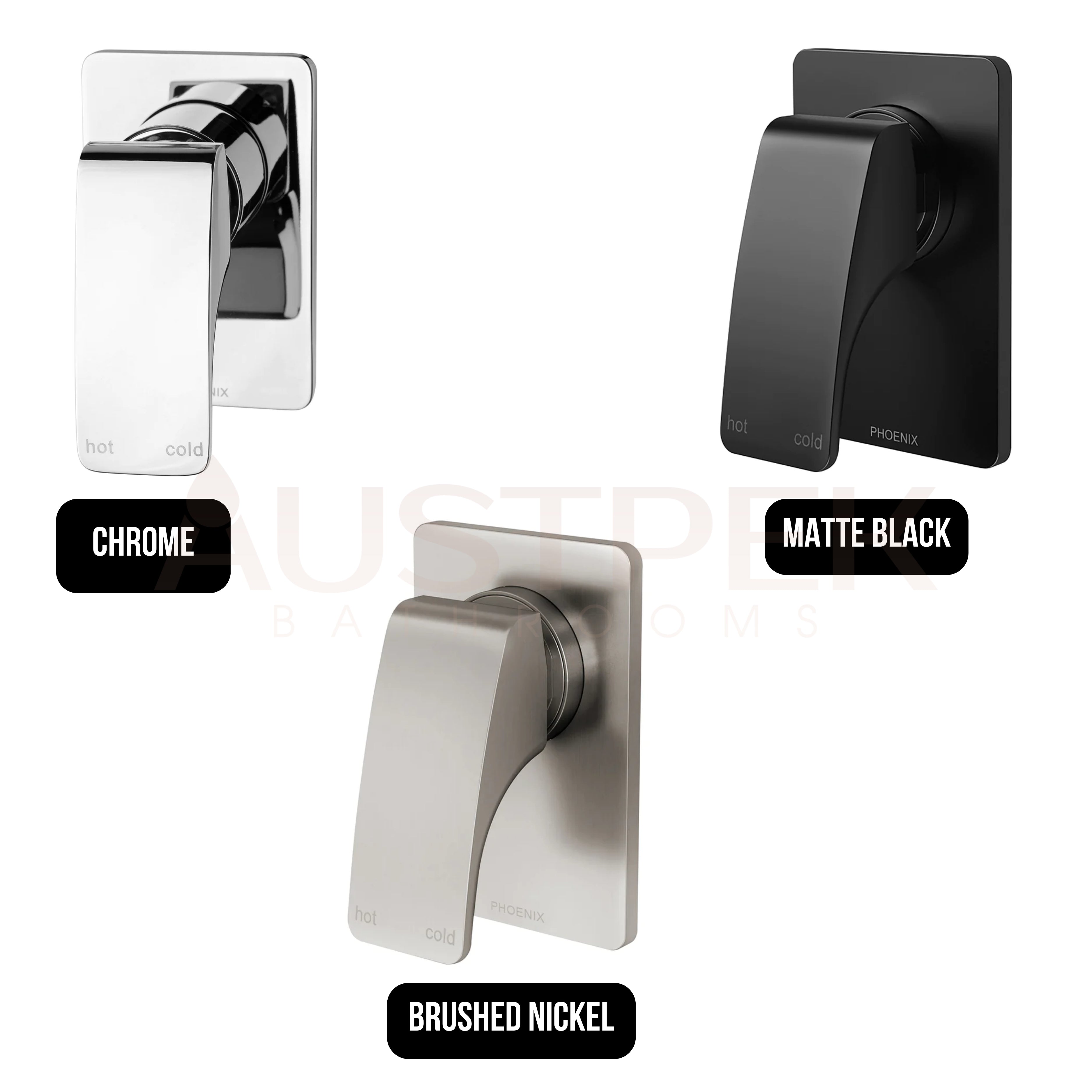 PHOENIX RUSH SHOWER / WALL MIXER CHROME