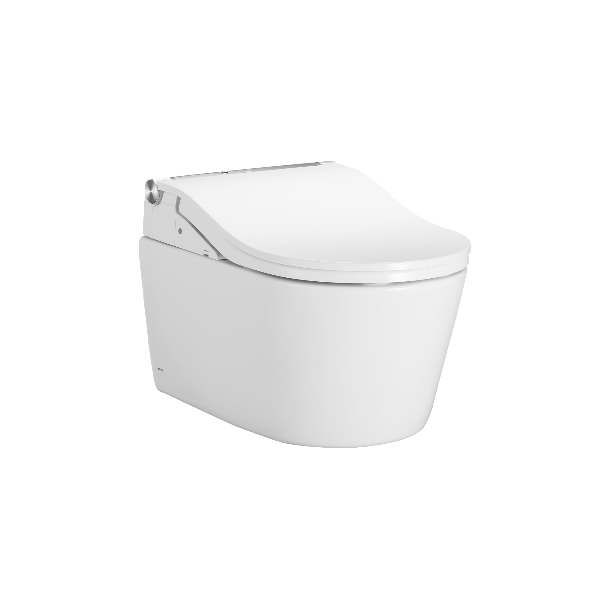 TOTO RW WALL HUNG TOILET WITH WASHLET PACKAGE W/ AUTOLID AND AUTOFLUSH (D-SHAPE) GLOSS WHITE