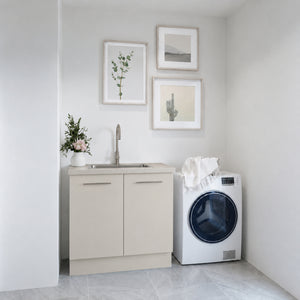 TIMBERLINE LAMINEX RAW ZINC NATURAL SINGLE BOWL LAUNDRY LAMINATE BENCHTOP