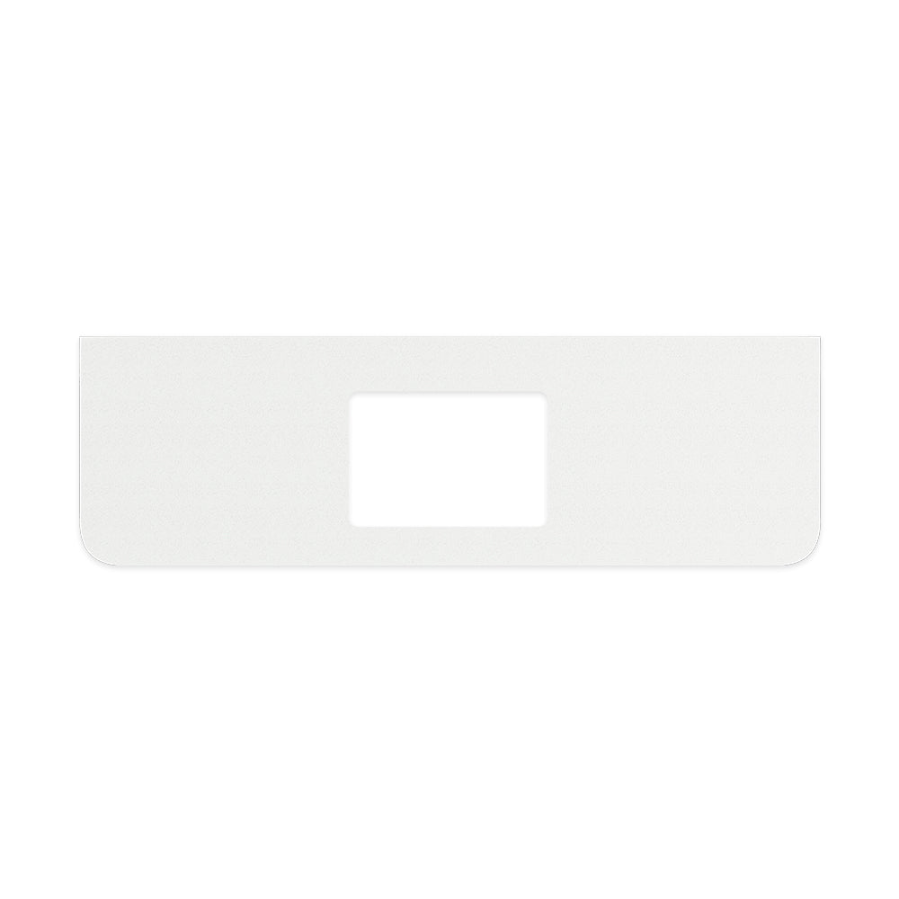 FIENZA ROMAN SAND SILICA FREE CURVED DEPTH STONE BENCHTOP WITH SINGLE UNDERMOUNT BASIN HOLE (AVAILABLE IN 750MM 900MM 1200MM AND 1500MM)