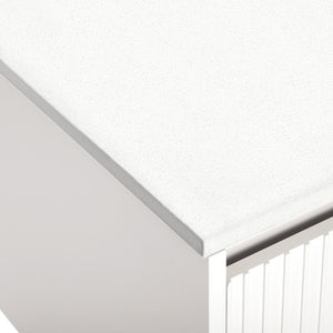 FIENZA ROMAN SAND SILICA FREE RECTANGULAR STONE BENCHTOP (AVAILABLE IN 750MM, 900MM AND 1200MM)