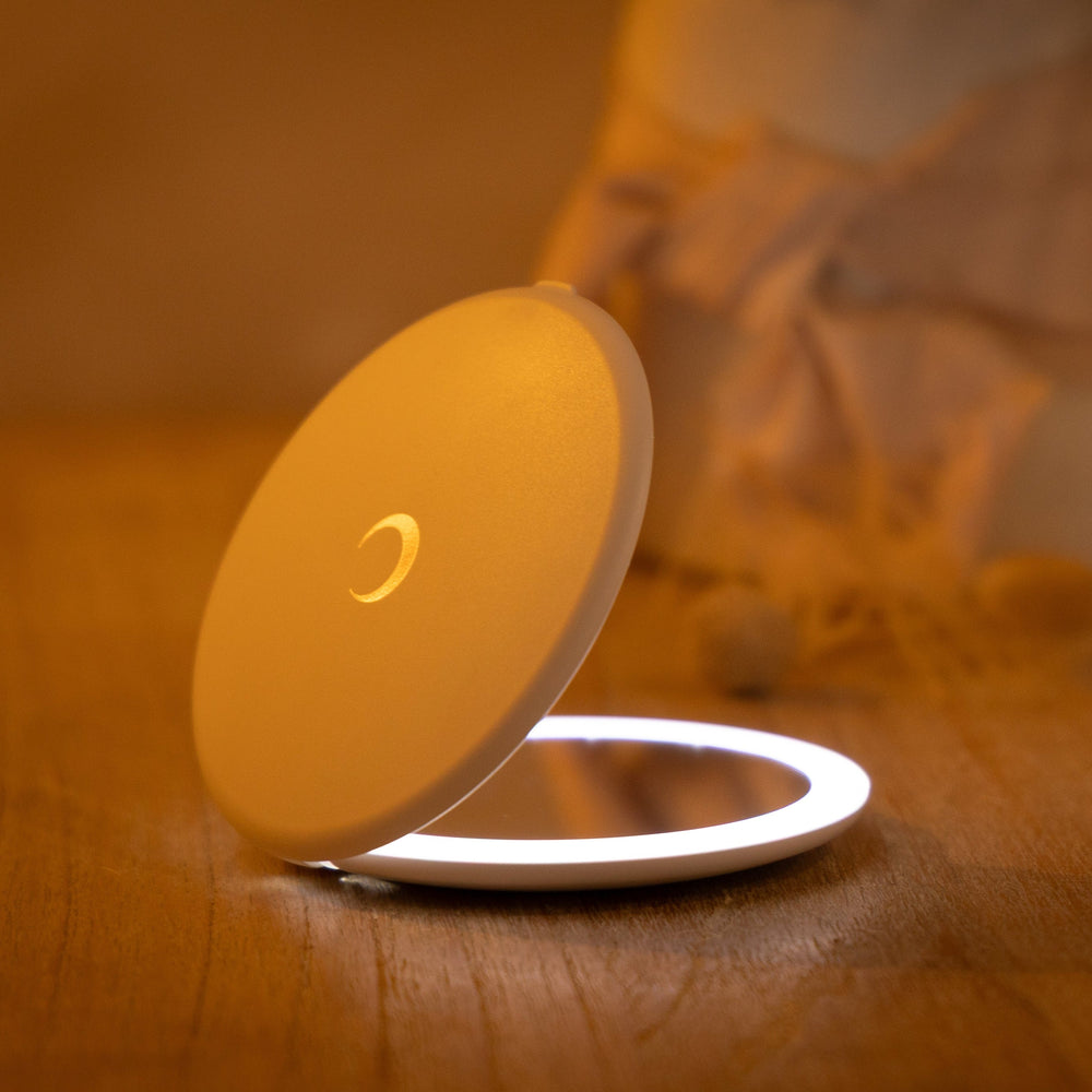 LUNARGLOW LUNA COMPACT LED MIRROR 123X125MM