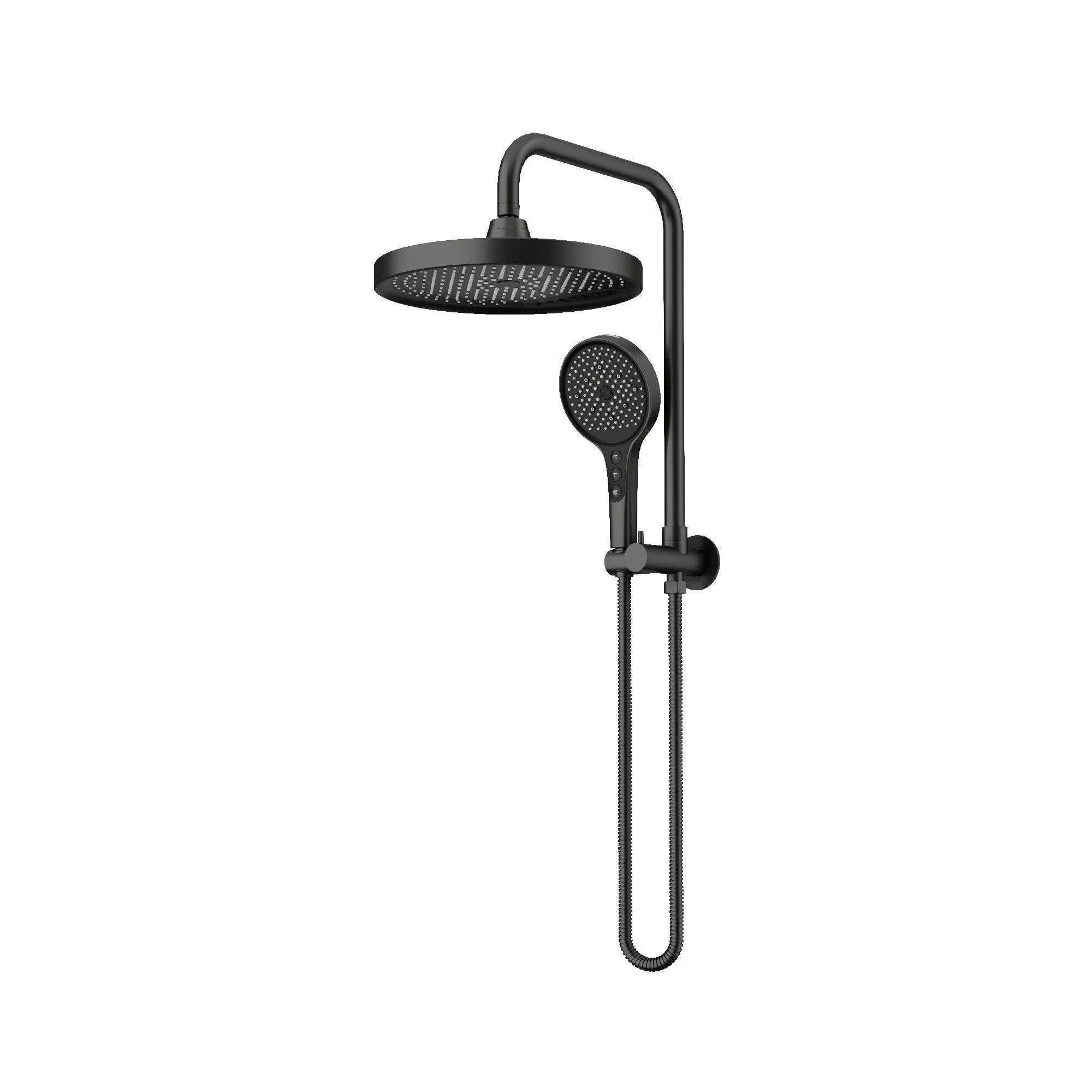 AMOZA TWIN SHOWER 3 PACKS MATTE BLACK