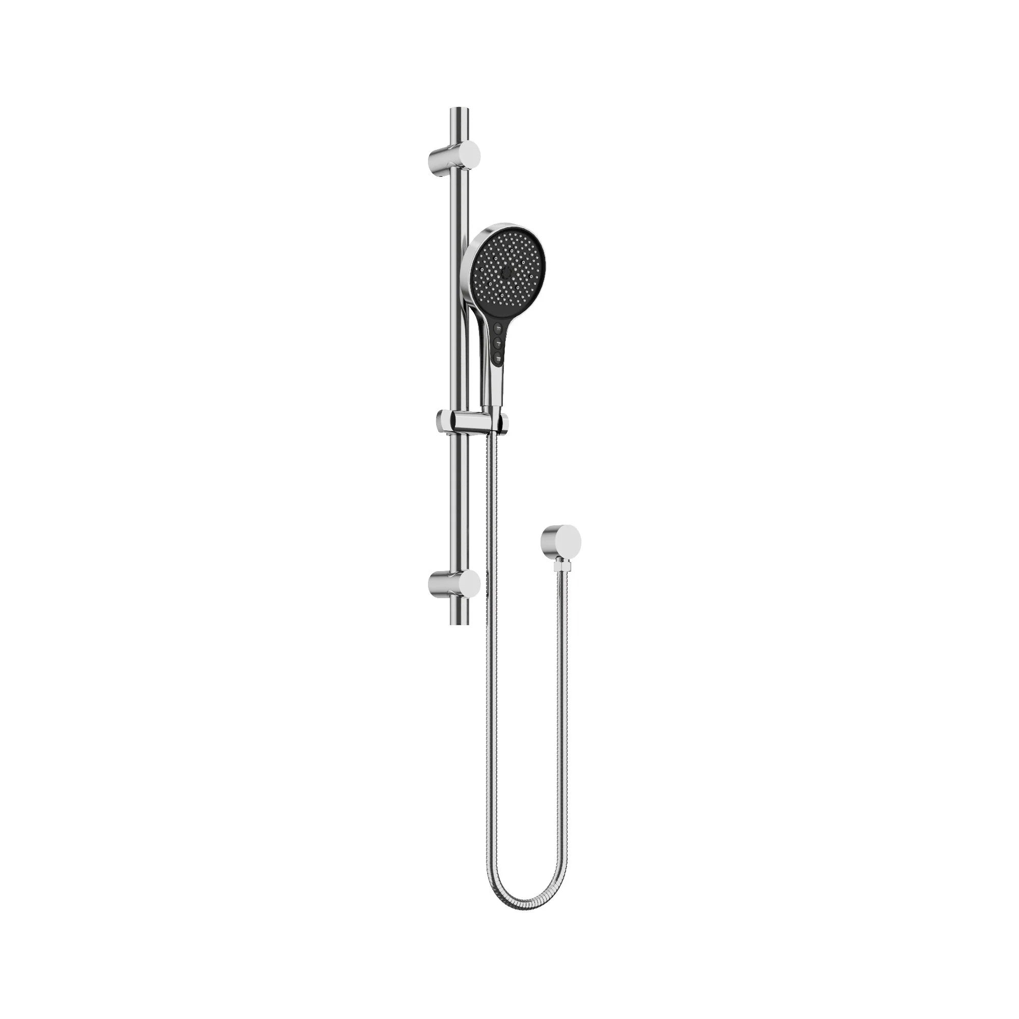 AMOZA HAND SHOWER ON RAIL 2 PACK CHROME