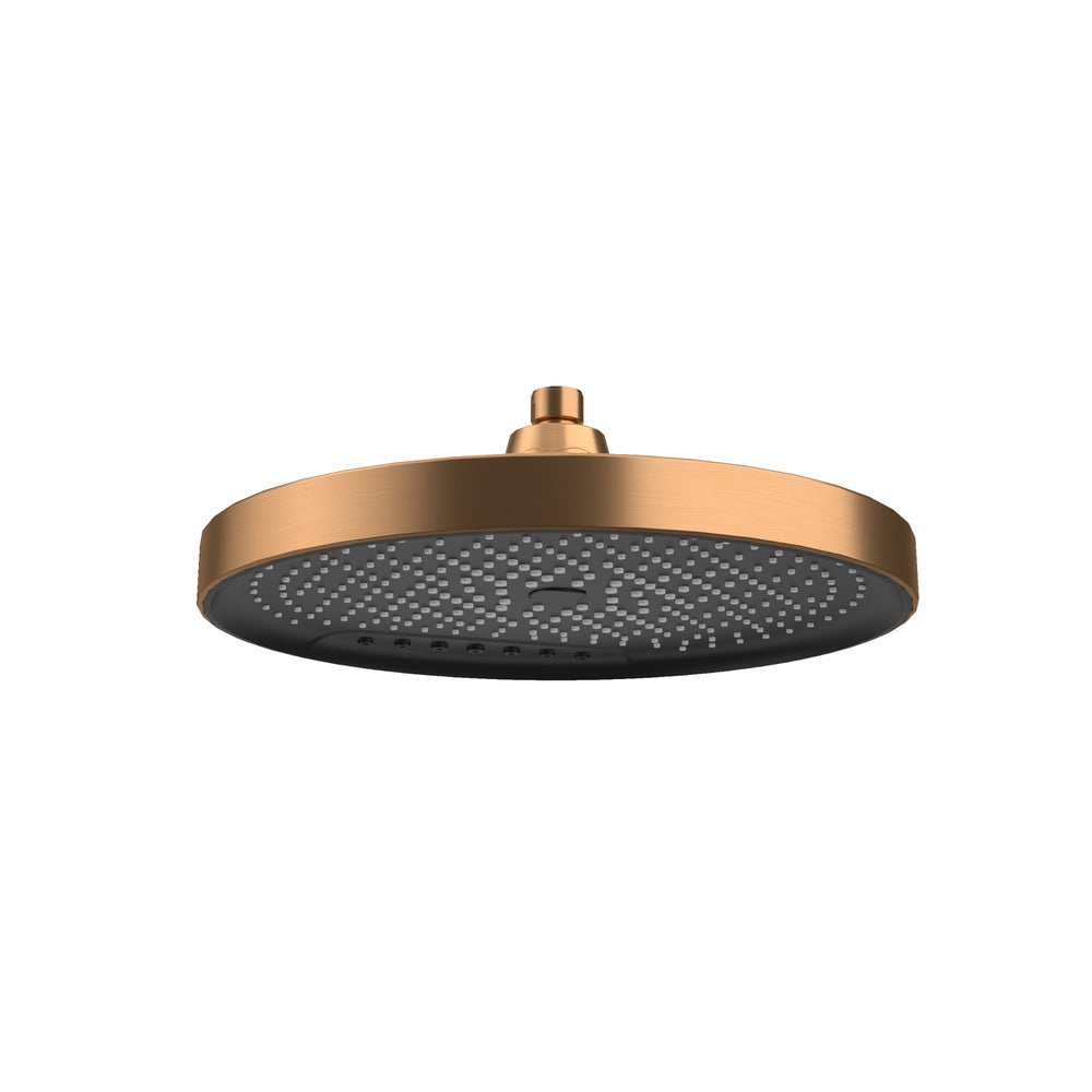 AMOZA SHOWER HEAD 300MM BRUSHED COPPER