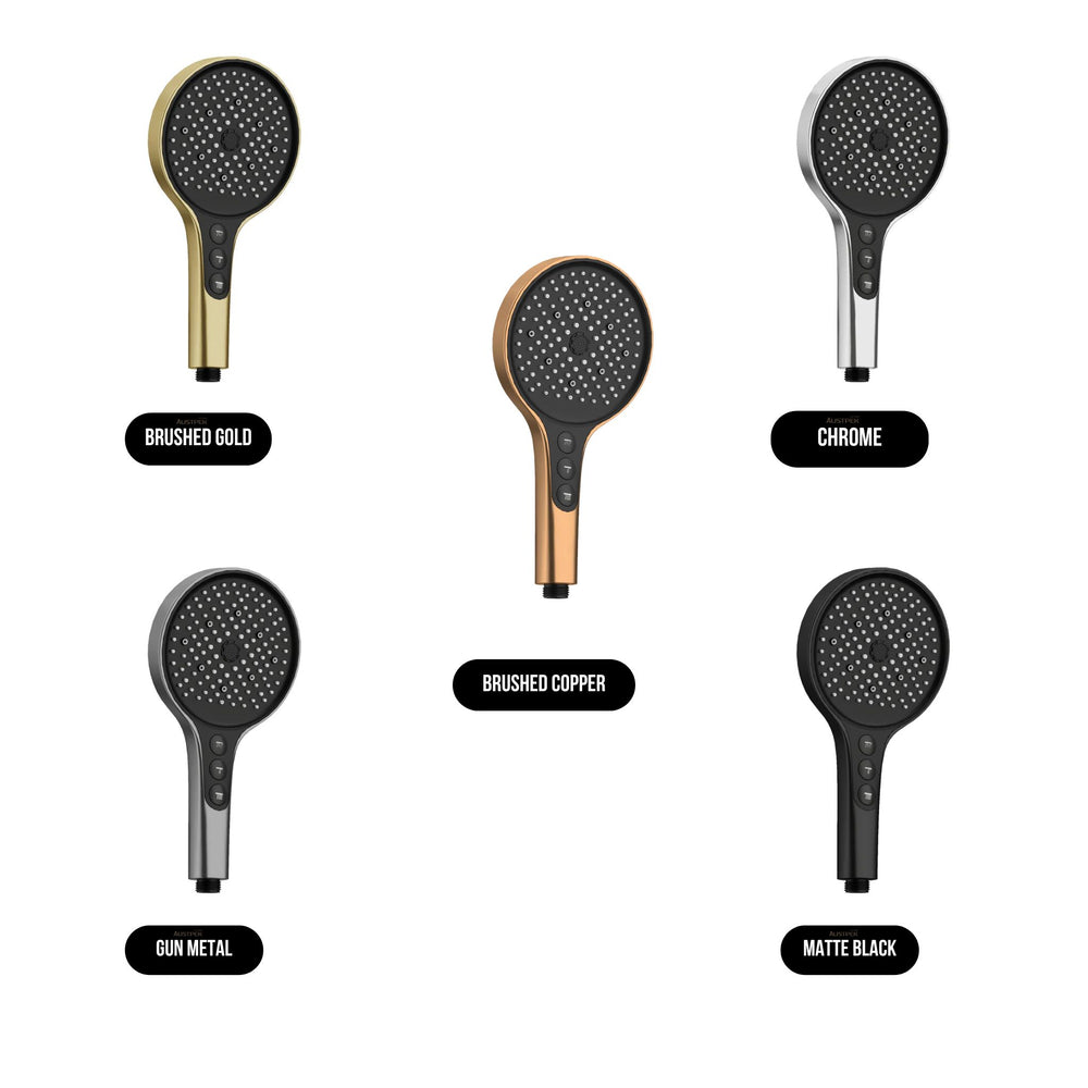 AMOZA 5F HAND SHOWER 265MM BRUSHED COPPER