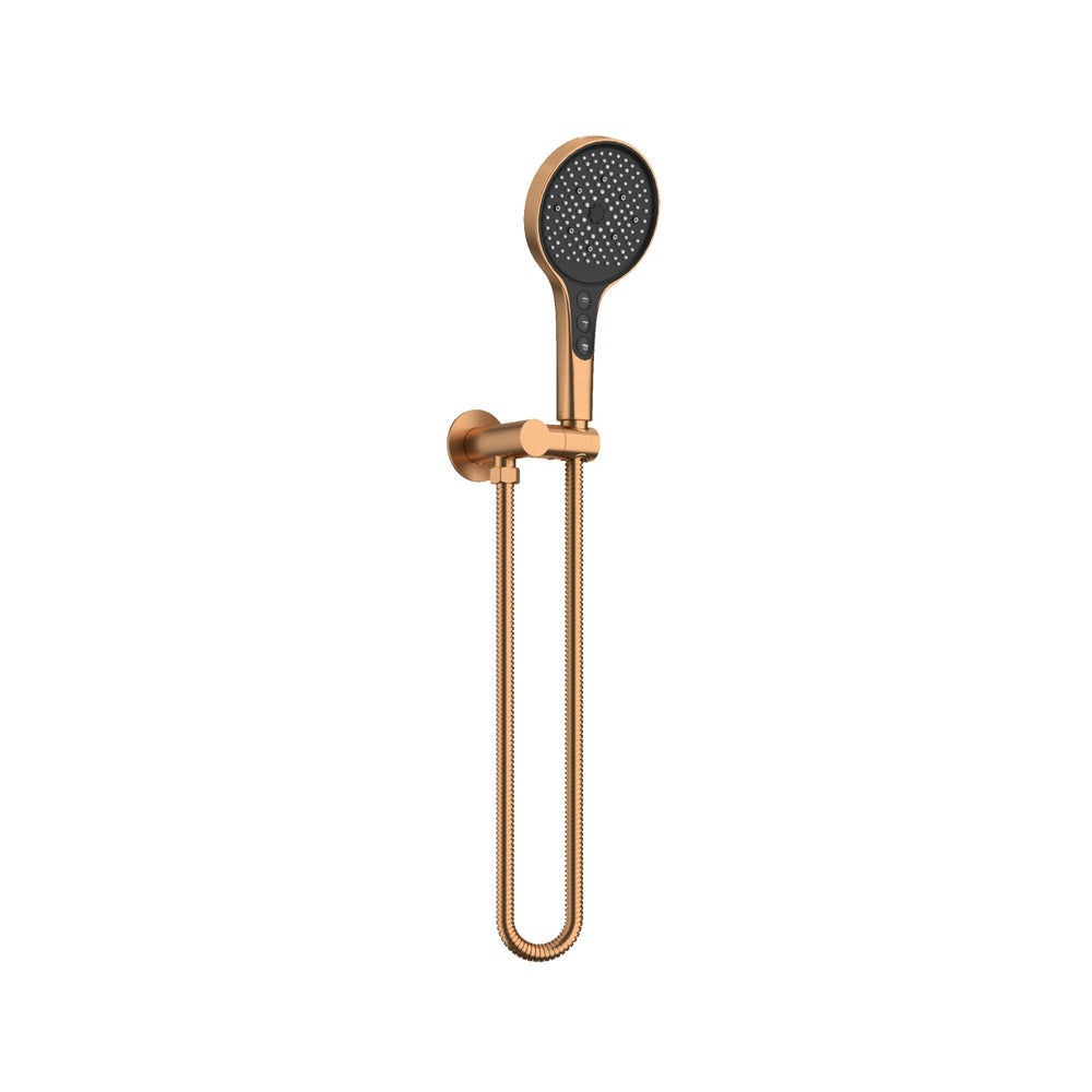 AMOZA HAND SHOWER WALL SHOWER BRACKET KITS 2 PACK BRUSHED COPPER