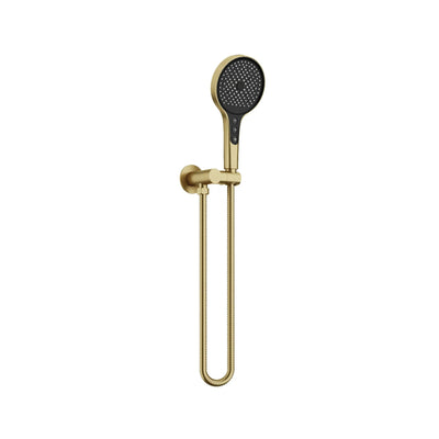 AMOZA HAND SHOWER WALL SHOWER BRACKET KITS 2 PACK BRUSHED GOLD