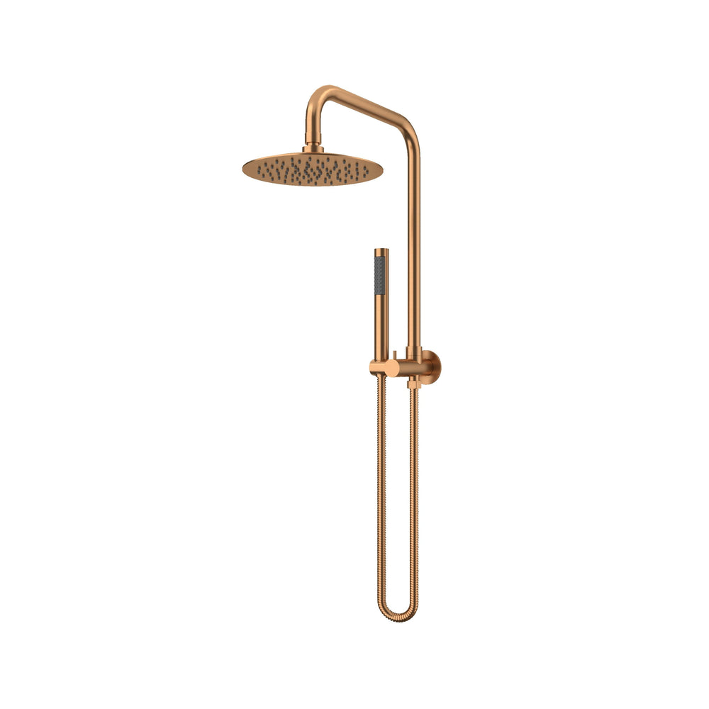 AMOZA TWIN SHOWER 3 PACKS BRUSHED COPPER