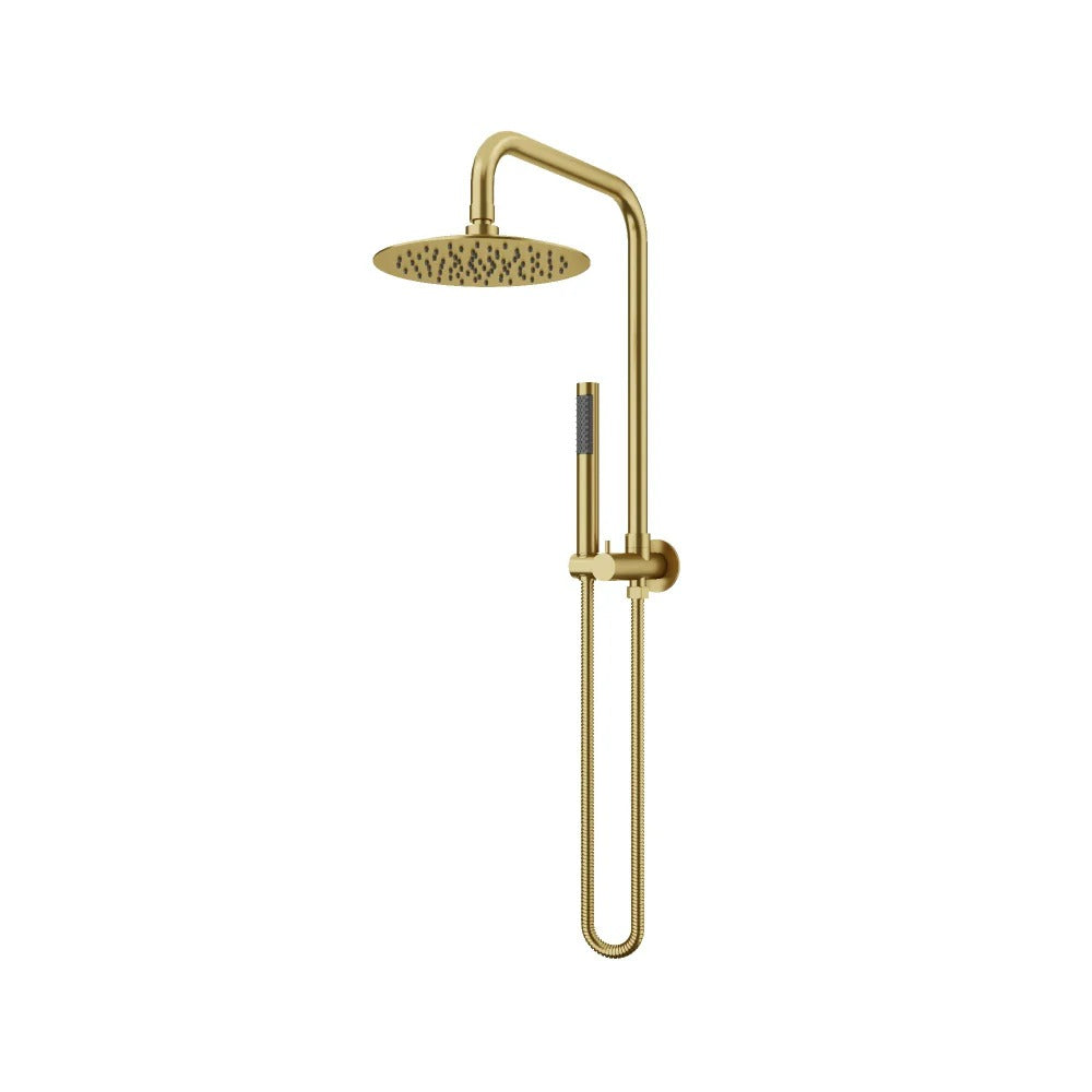 AMOZA TWIN SHOWER 3 PACKS BRUSHED GOLD