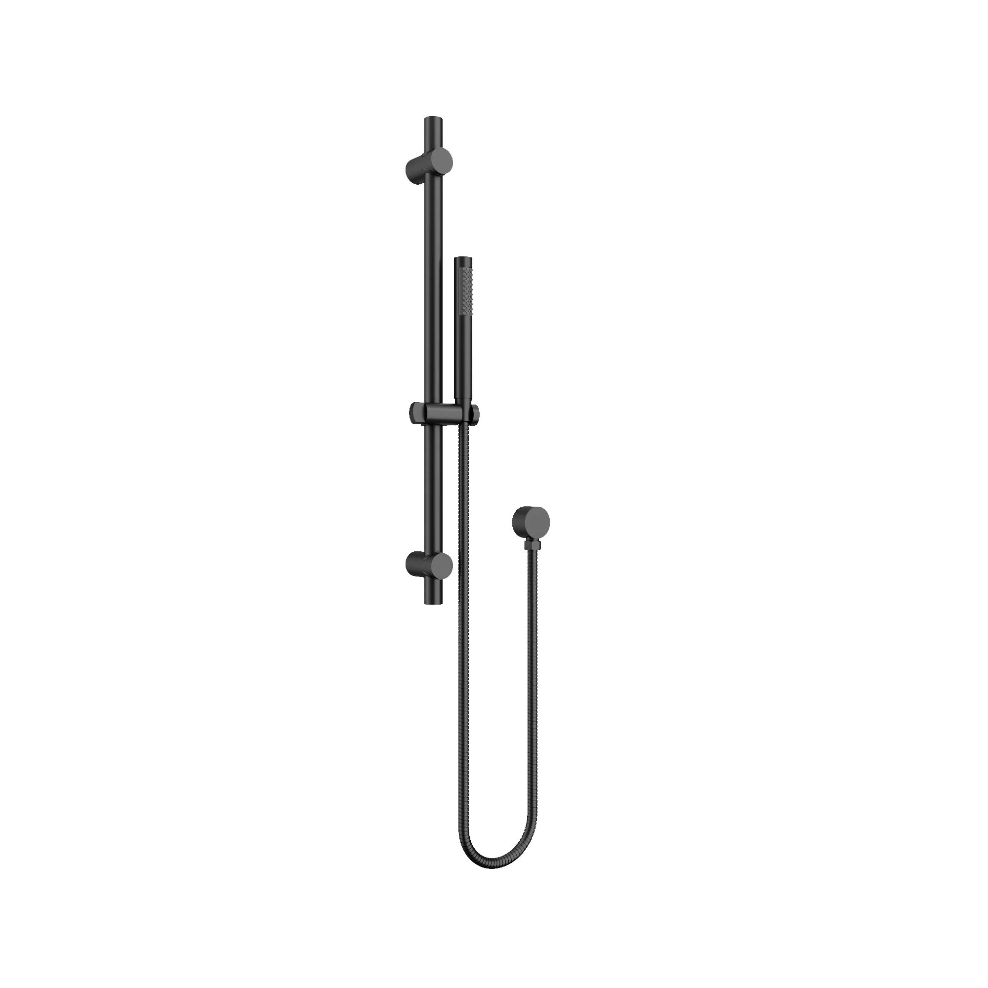 AMOZA HAND SHOWER ON RAIL 2 PACK MATTE BLACK