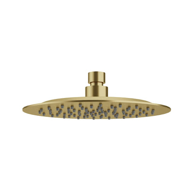 AMOZA SHOWER HEAD 200MM BRUSHED GOLD