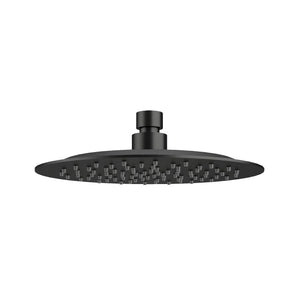 AMOZA SHOWER HEAD 200MM MATTE BLACK