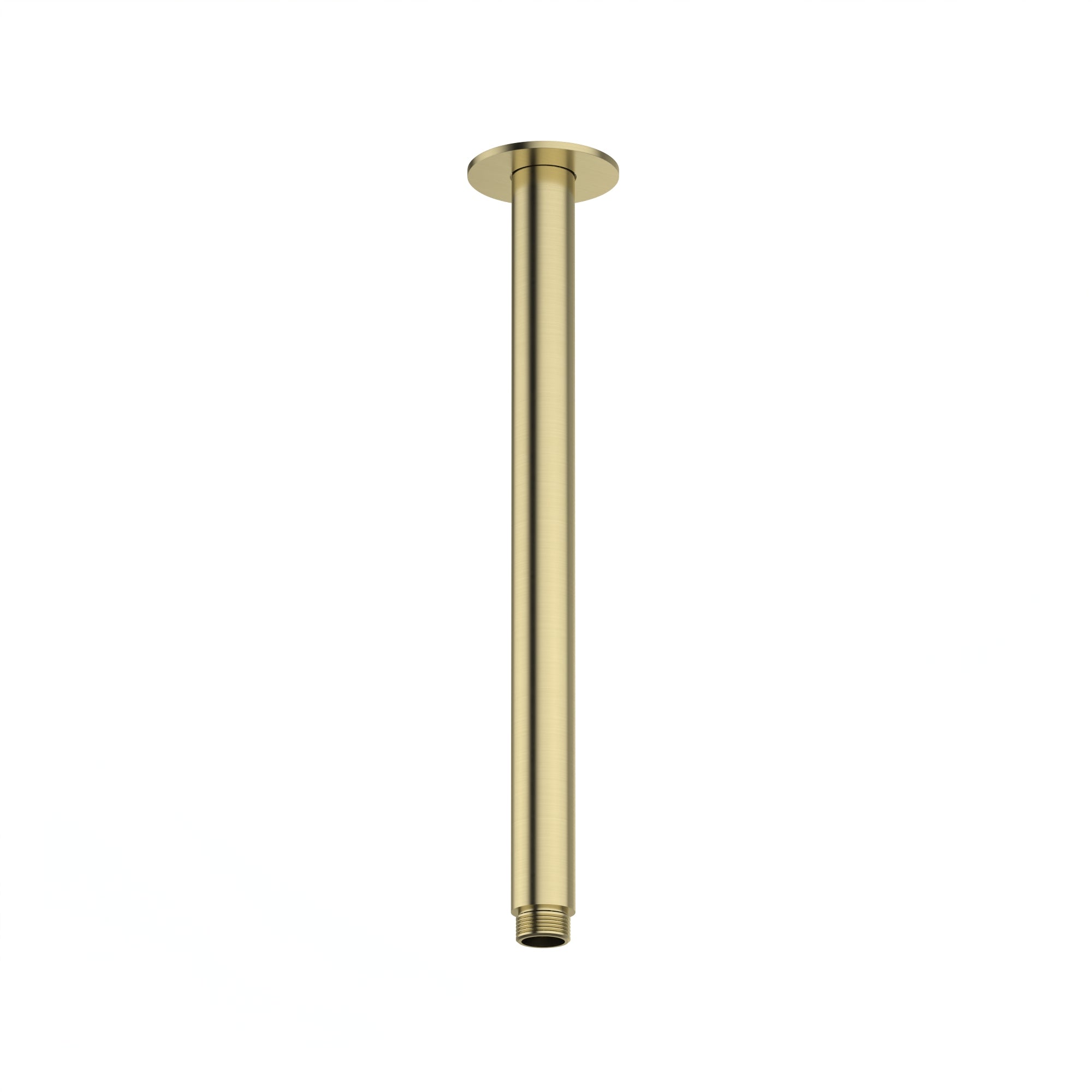 AMOZA CEILING SHOWER ARM 300MM BRUSHED GOLD