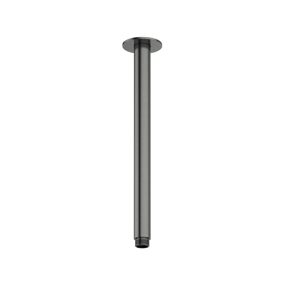 AMOZA CEILING SHOWER ARM 300MM GUN METAL