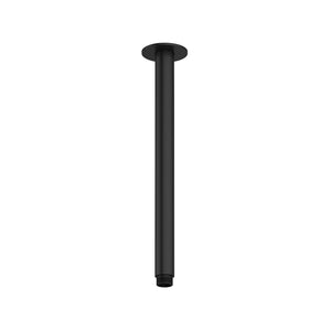 AMOZA CEILING SHOWER ARM 300MM MATTE BLACK