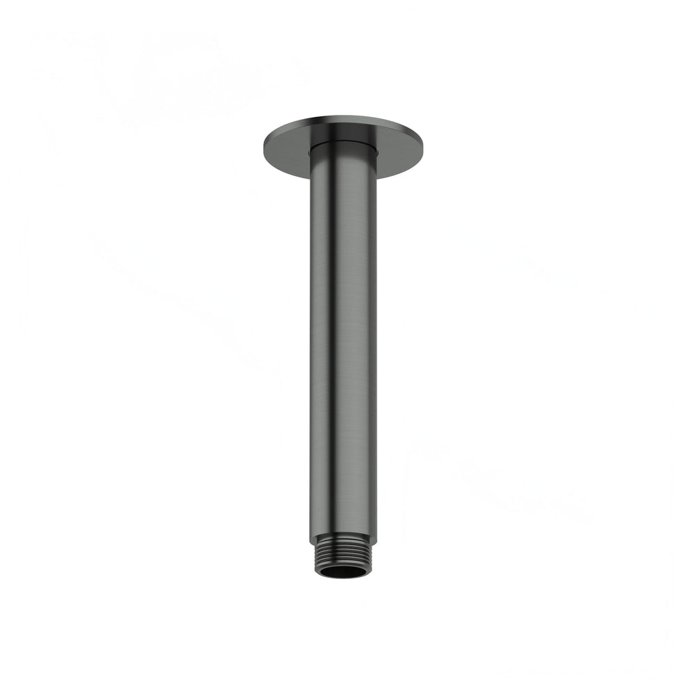 AMOZA CEILING SHOWER ARM 150MM GUN METAL