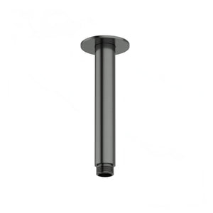 AMOZA CEILING SHOWER ARM 150MM GUN METAL