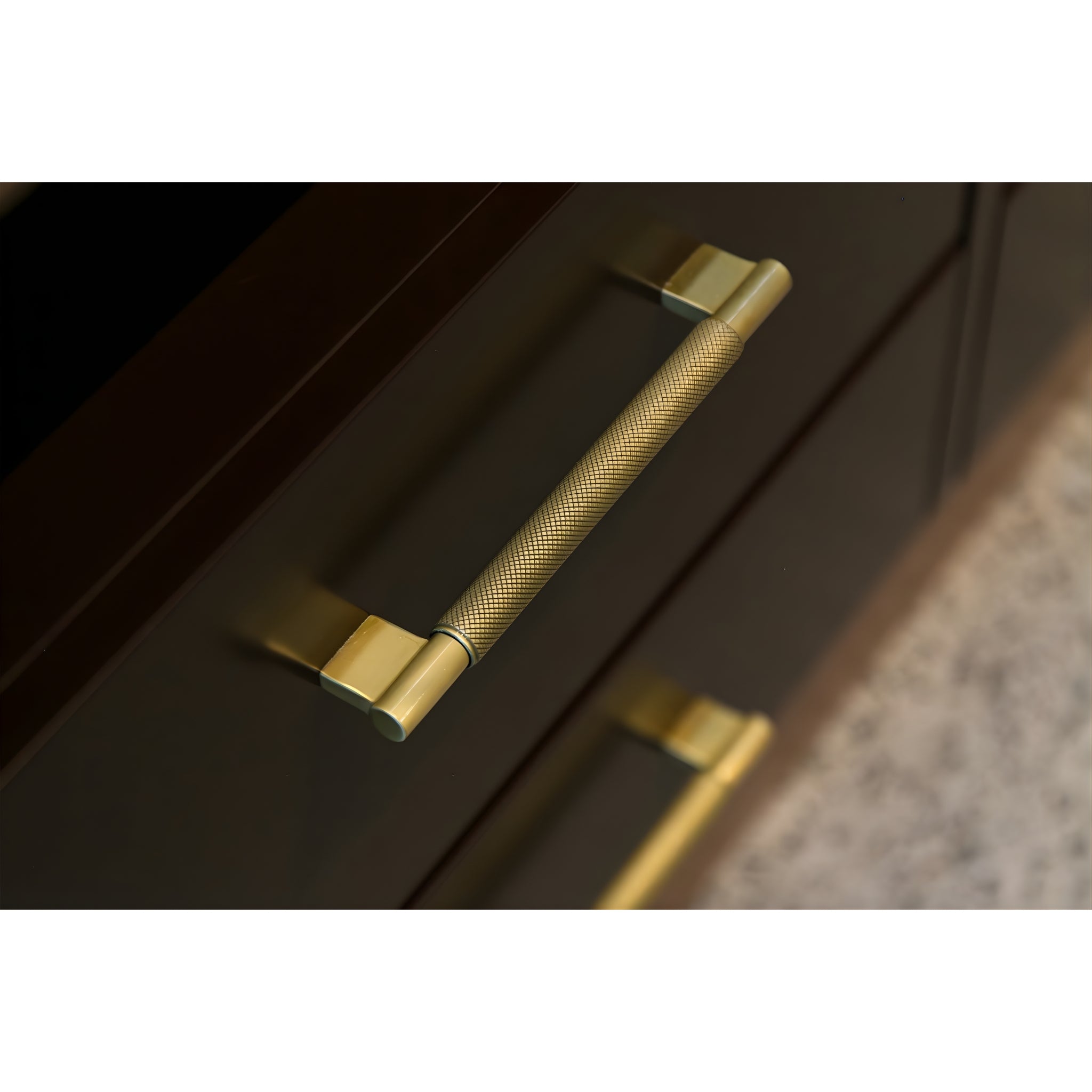 TURNER HASTINGS SASSARI CABINET HANDLE BRUSHED BRASS (MULTIPLE SIZES AVAILABLE)