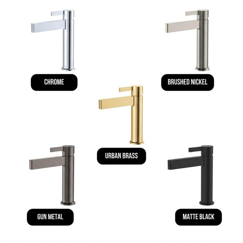 FIENZA SANSA BASIN MIXER 190MM BRUSHED NICKEL