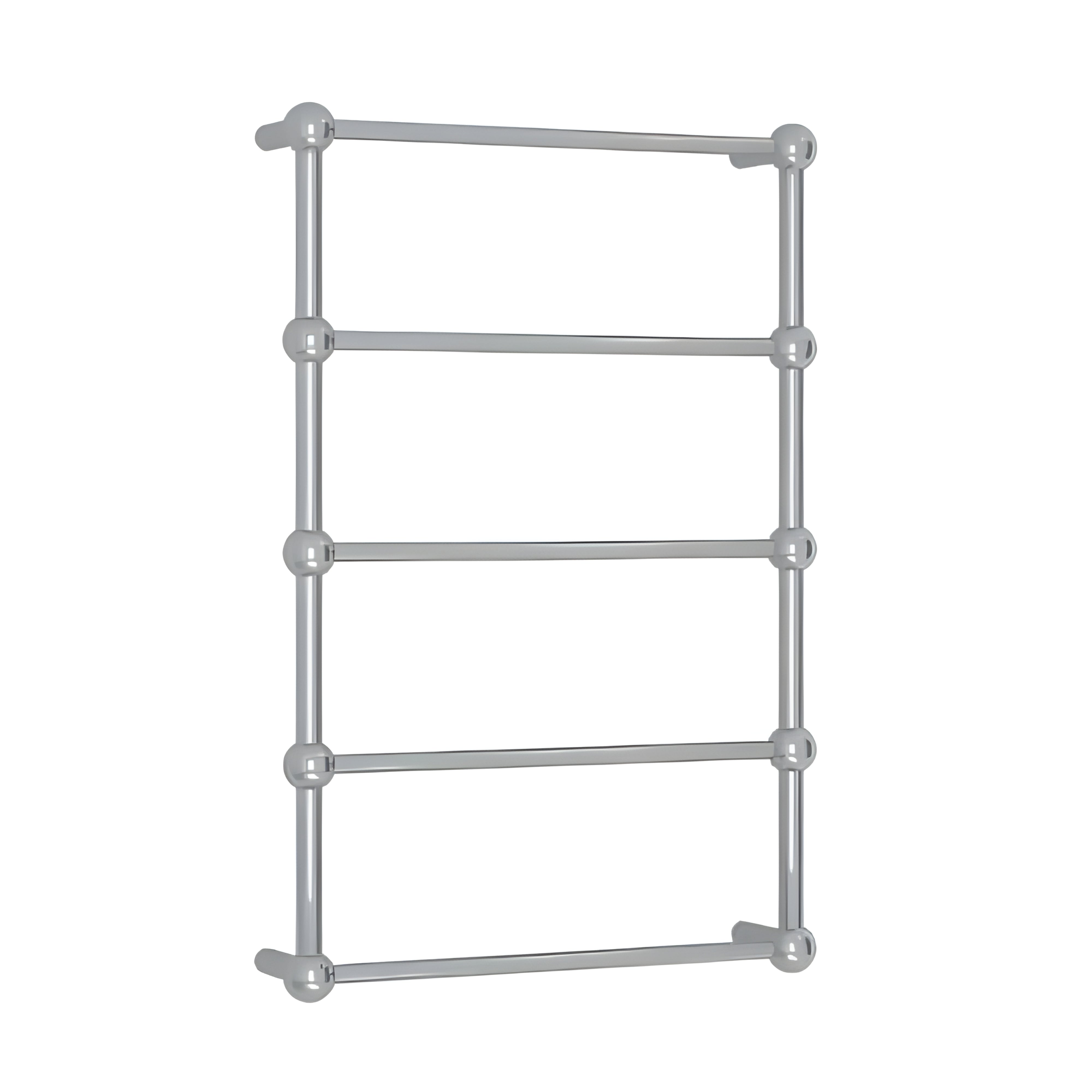 THERMOGROUP STRAIGHT ROUND HERITAGE LADDER HEATED TOWEL RAIL 560MM