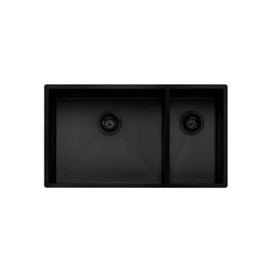 OLIVERI SPECTRA 1 & 1/2 BOWL KITCHEN SINK BLACK 790MM
