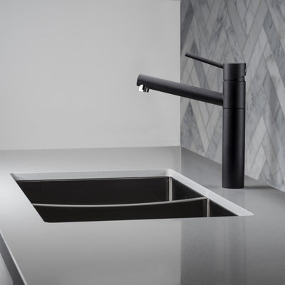 OLIVERI SPECTRA 1 & 1/2 BOWL KITCHEN SINK GUNMETAL 790MM