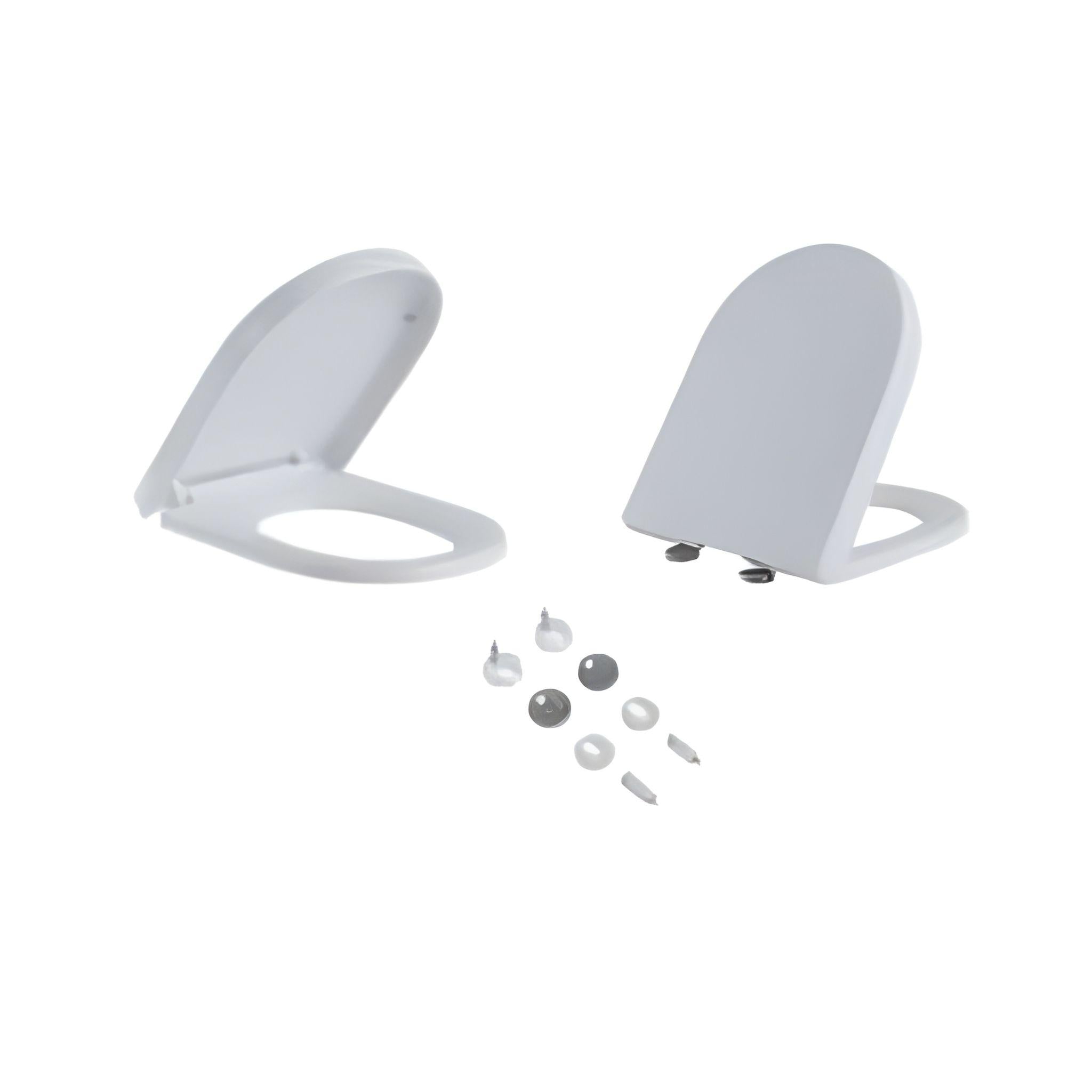 POSEIDON STANDARD POLYPROPYLENE SEAT COVER GLOSS WHITE