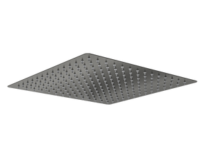 Linsol Scala 300mm Square Shower Head Gun Metal