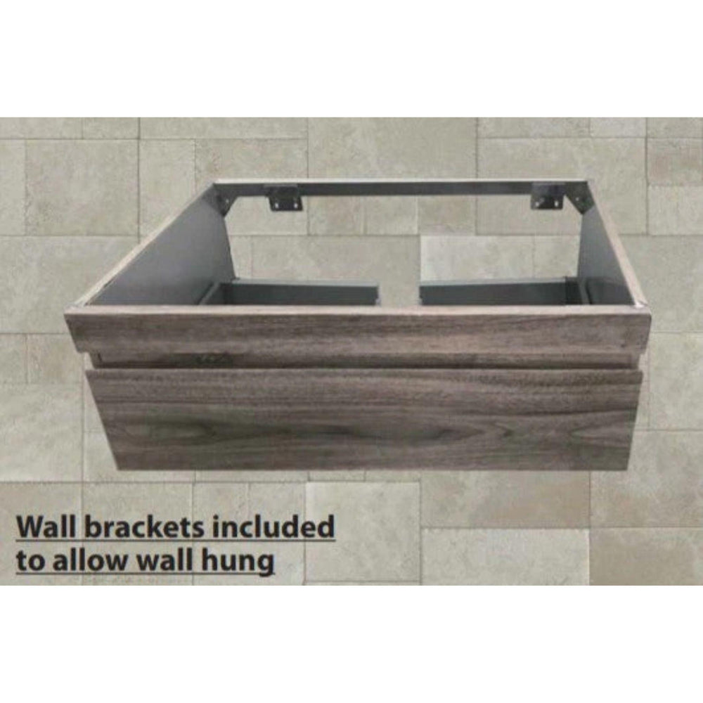 BTH SDL UNIVERSAL OAK GREY 750MM SINGLE BOWL FLOOR STANDING VANITY