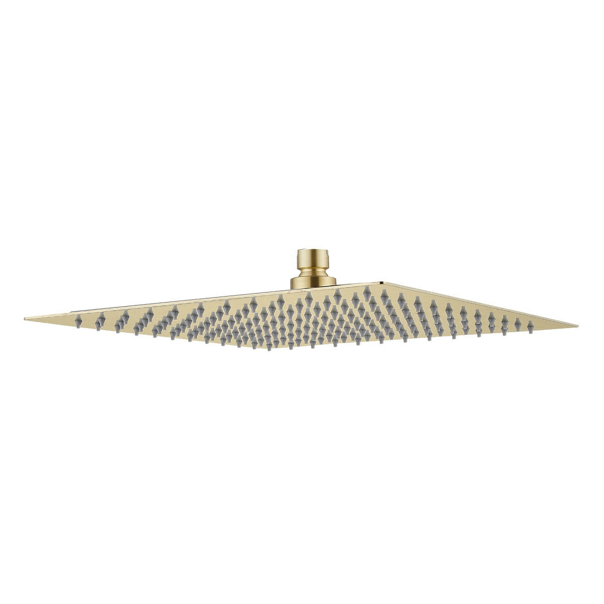 HELLYCAR STAINLESS STEEL SHOWER HEAD 300MM BRUSHED GOLD