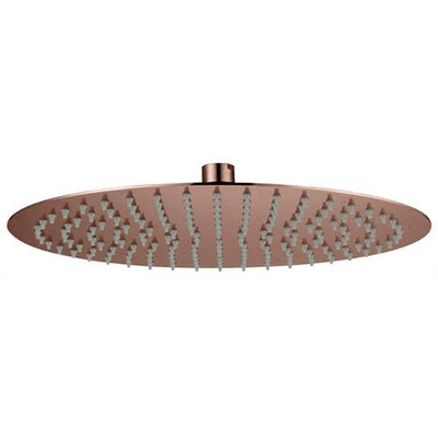 HELLYCAR ROUND STAINLESS STEEL SHOWER HEAD 300MM ROSE GOLD