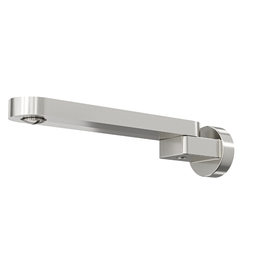 Linsol Shenay Swivel Bath Spout Brushed Nickel